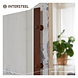 Intersteel Deurgreep plat 40x4cm tbv schuifdeuren in antiek finish Intersteel Deurgreep plat 40x4cm tbv schuifdeuren in antiek finish