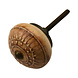 Porseleinen knop 40mm Flora CK7152 zandsteen bruin Porseleinen knop 40mm Flora CK7152 zandsteen bruin