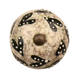 Good in Style Meubelknop 40mm grijs craquelé met zwarte hartjes Good in Style Meubelknop 40mm grijs craquelé met zwarte hartjes