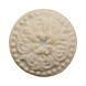 Good in Style Meubelknop keramiek 42.5mm wit met bloemmotief Good in Style Meubelknop keramiek 42.5mm wit met bloemmotief