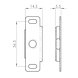 Fingertip Designs Magneetsnapper zwart 46x14,5x14mm, 6 kg Fingertip Designs Magneetsnapper zwart 46x14,5x14mm, 6 kg