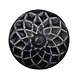 Good in Style Porseleinen knop 43mm donkerblauw met bloemmotief Good in Style Porseleinen knop 43mm donkerblauw met bloemmotief