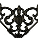 Good in Style Gietijzeren plankdrager 230x230mm Fleur-de-Lis zwart Good in Style Gietijzeren plankdrager 230x230mm Fleur-de-Lis zwart