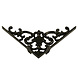 Good in Style Gietijzeren plankdrager 230x230mm Fleur-de-Lis zwart Good in Style Gietijzeren plankdrager 230x230mm Fleur-de-Lis zwart