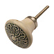 Good in Style Porseleinen knop 40,5mm Boho wit/blauw Good in Style Porseleinen knop 40,5mm Boho wit/blauw
