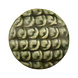 Porseleinen knop 38mm Boho vintage groen Porseleinen knop 38mm Boho vintage groen
