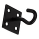 Good in Style Haak op plaat 51x51x63mm zwartgelakt Good in Style Haak op plaat 51x51x63mm zwartgelakt
