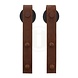 Intersteel Set van 2 hangrollen basic antiek finish Intersteel Set van 2 hangrollen basic antiek finish