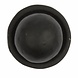 Fingertip Designs Gehamerde gietijzeren kogelknop 32mm op rozet Fingertip Designs Gehamerde gietijzeren kogelknop 32mm op rozet