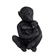 Gifts Amsterdam Sculptuur "Aap met jong" zwart polystone 13x9x15cm Gifts Amsterdam Sculptuur "Aap met jong" zwart polystone 13x9x15cm