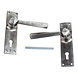 Good in Style Gietijzeren deurkruk op schild - kastslot - Pewter Good in Style Gietijzeren deurkruk op schild - kastslot - Pewter