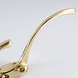 Carlisle Brass Hoed- en jashaak "Victoria" | gepolijst messing Carlisle Brass Hoed- en jashaak "Victoria" | gepolijst messing