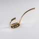 Carlisle Brass Hoed- en jashaak "Victoria" | gepolijst messing Carlisle Brass Hoed- en jashaak "Victoria" | gepolijst messing