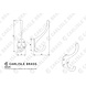 Carlisle Brass Hoed- en jashaak "Victoria" | gepolijst nikkel Carlisle Brass Hoed- en jashaak "Victoria" | gepolijst nikkel