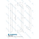 Eurospec "Steelworx" handgreep | 319mm | mat zwart | RVS Eurospec "Steelworx" handgreep | 319mm | mat zwart | RVS