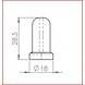 Ludlow Foundries Gietijzeren handgreep 155mm - zwart Ludlow Foundries Gietijzeren handgreep 155mm - zwart