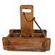 Gifts Amsterdam Bierkist "Steenmal" | met opener | naturel hout | 32x18x30cm Gifts Amsterdam Bierkist "Steenmal" | met opener | naturel hout | 32x18x30cm