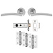Carlisle Brass Deurbeslag set "Tavira" | complete set | gepolijst chrome Carlisle Brass Deurbeslag set "Tavira" | complete set | gepolijst chrome
