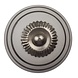 Good in Style Porseleinen meubelknop wit zilver gestreept Good in Style Porseleinen meubelknop wit zilver gestreept