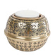 Gifts Amsterdam Theelichthouder "Duo" L goud metaal 12x12x9cm Gifts Amsterdam Theelichthouder "Duo" L goud metaal 12x12x9cm