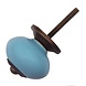 Good in Style Porseleinen meubelknop blauw - brons Good in Style Porseleinen meubelknop blauw - brons