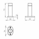 Ludlow Foundries Deurstopper 73mm - zwart gelakt - Ludlow Foundries Ludlow Foundries Deurstopper 73mm - zwart gelakt - Ludlow Foundries