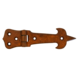 Good in Style Gietijzeren scharnier fleur-de-lis 145mm roest Good in Style Gietijzeren scharnier fleur-de-lis 145mm roest