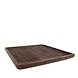 Gifts Amsterdam Onderbord "Jelte" L oud bruin hout 38x38x3cm Gifts Amsterdam Onderbord "Jelte" L oud bruin hout 38x38x3cm