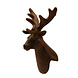 Gifts Amsterdam Sculptuur "Deer" bruin polystone 4x3x7cm Gifts Amsterdam Sculptuur "Deer" bruin polystone 4x3x7cm