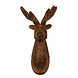 Gifts Amsterdam Sculptuur "Deer" bruin polystone 4x3x7cm Gifts Amsterdam Sculptuur "Deer" bruin polystone 4x3x7cm
