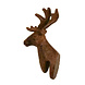 Gifts Amsterdam Sculptuur "Deer" bruin polystone 4x3x7cm Gifts Amsterdam Sculptuur "Deer" bruin polystone 4x3x7cm