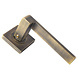 Serozzetta Equi deurkrukken - antiek messing Serozzetta Equi deurkrukken - antiek messing