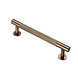 Fingertip Designs Handgreep "Knurled" 128mm | Antiek messing Fingertip Designs Handgreep "Knurled" 128mm | Antiek messing