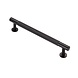 Fingertip Designs Handgreep "Knurled" 160mm | Matzwart Fingertip Designs Handgreep "Knurled" 160mm | Matzwart