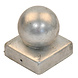 Good in Style Paalkap Bol | 71x71mm | verzinkt Good in Style Paalkap Bol | 71x71mm | verzinkt