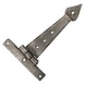 Good in Style Smeedijzeren scharnier punt 153mm - pewter finish Good in Style Smeedijzeren scharnier punt 153mm - pewter finish