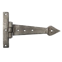 Smeedijzeren scharnier punt 153mm - pewter finish