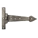 Good in Style Smeedijzeren scharnier punt 153mm - pewter finish Good in Style Smeedijzeren scharnier punt 153mm - pewter finish