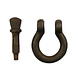 Good in Style Harpsluiting | 37x46mm | roest Good in Style Harpsluiting | 37x46mm | roest