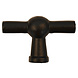 Good in Style Gietijzeren kastknop | 'Industrial T' | 65mm | zwartgelakt Good in Style Gietijzeren kastknop | 'Industrial T' | 65mm | zwartgelakt
