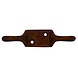 Good in Style Gietijzeren touwkikker / koordhouder | 105x25mm | roest Good in Style Gietijzeren touwkikker / koordhouder | 105x25mm | roest