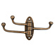 Good in Style Kapstokhaak antiek messing met 3 draaibare haken Good in Style Kapstokhaak antiek messing met 3 draaibare haken