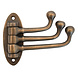 Good in Style Kapstokhaak antiek messing met 3 draaibare haken Good in Style Kapstokhaak antiek messing met 3 draaibare haken