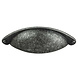 Fingertip Designs Komgreep | 104 x 25 mm | tin effect | achter montage Fingertip Designs Komgreep | 104 x 25 mm | tin effect | achter montage