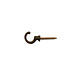 Good in Style Gietijzeren gordijnroede haak 23x18mm roest Good in Style Gietijzeren gordijnroede haak 23x18mm roest