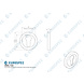 Eurospec "Steelworx swl" rozet | 52 mm | europrofiel | RVS | satijn messing Eurospec "Steelworx swl" rozet | 52 mm | europrofiel | RVS | satijn messing