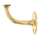 Carlisle Brass Leuninghouder 72 mm | gepolijst messing | vlak zadel Carlisle Brass Leuninghouder 72 mm | gepolijst messing | vlak zadel