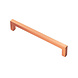 Fingertip Designs Handgreep Block | 160mm | gepolijst koper | metaal Fingertip Designs Handgreep Block | 160mm | gepolijst koper | metaal