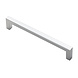 Fingertip Designs Handgreep Block | 160mm | gepolijst Chrome | metaal Fingertip Designs Handgreep Block | 160mm | gepolijst Chrome | metaal