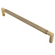 Messtique Meubelgreep Knurled 207mm | antiek messing Messtique Meubelgreep Knurled 207mm | antiek messing
